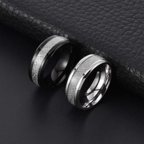 Mens Titanium Meteorite Design Wedding Band. Ring Size 6,7,8,9,10,11,12,13